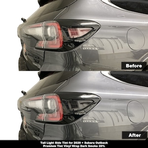 Crux Motorsports Side Tail Light Tint für 2020 + Subaru Outback