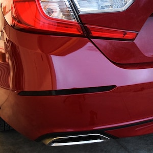 Crux Moto Rear Bumper Reflector Tint Overlay  For 2018 - 2022 Accord No Bubbles Air Release Film!