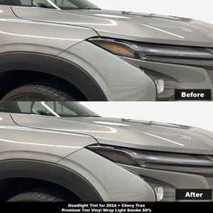 Crux Motorsports Light Smoke 50% Scheinwerfertönung für 2024 + Chevy Trax