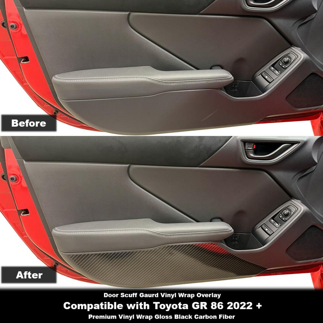 Crux Moto Door Scuff Guard Vinyl Wrap Overlays | Precision Fit