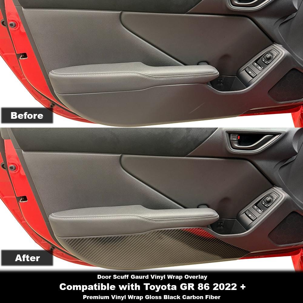 Crux Moto Door Scuff Guard Vinyl Wrap Overlays | Precision Fit