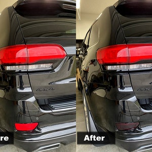 Crux Motorsports Precut Lower Reflector Tint for 2014 - 2019 Jeep Grand Cherokee