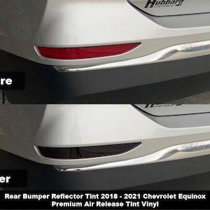 Crux Moto Rear Bumper Reflector Tint Kit for 2018 – 2021 Chevrolet Equinox