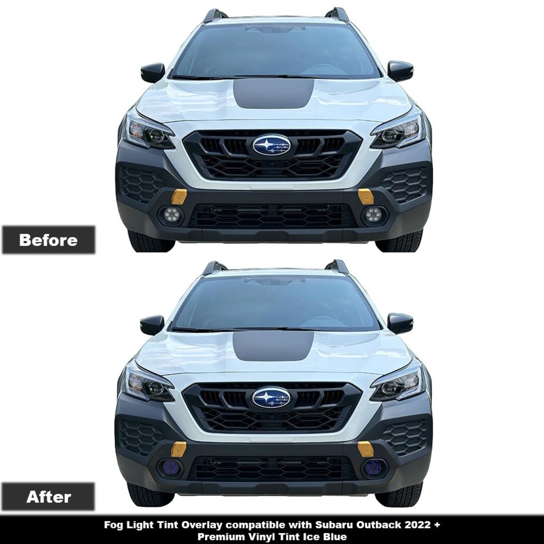 Crux Motorsports フォグランプティントオーバーレイ アイスブルー