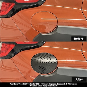 Carte topographique des trappes de carburant Crux Motorsports pour 2024 + Subaru Impreza et Crosstrek