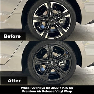 Crux Motorsports Wheel Black Out Kit for 2020 + KIA K5