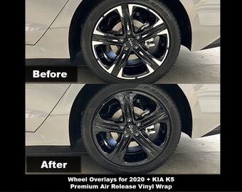 Crux Motorsports Wheel Black Out Kit for 2020 + KIA K5