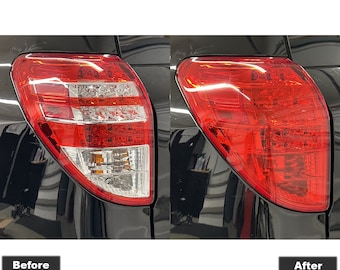 Crux Motorsports Red Tail Light Tint for 2009 – 2012 Toyota RAV4