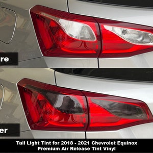 Crux Motorsports Rear Tail Light Tint for 2018 – 2021 Chevrolet Equinox