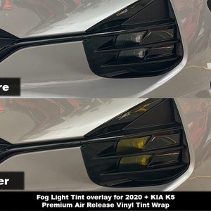 Crux Motorsports Fog Light tint for 2020 + KIA K5