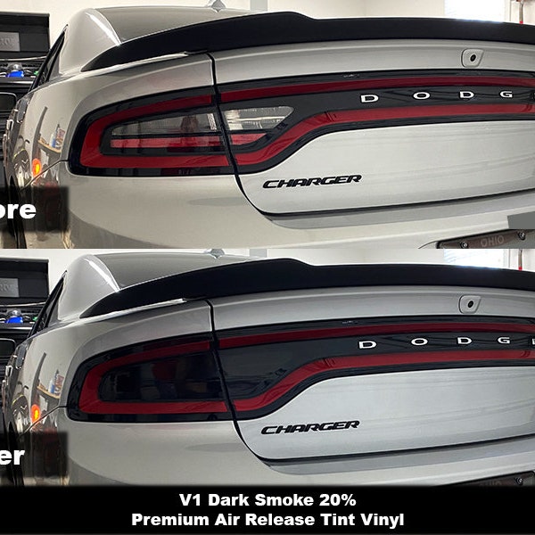 Crux Motorsports Tail Light Tint Kit V1 for 2015 + Dodge Charger