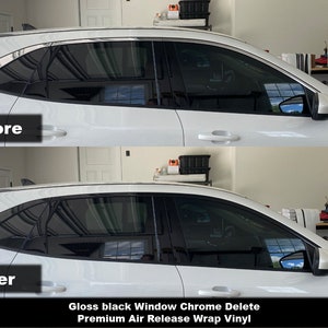 Crux Motorsports Precut Window Chrome Delete Kit for 2020 + Ford Escape