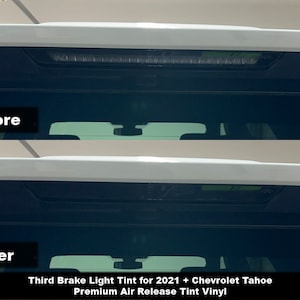 Crux Motorsports Tercer tinte de luz de freno para 2021 + Chevrolet Tahoe