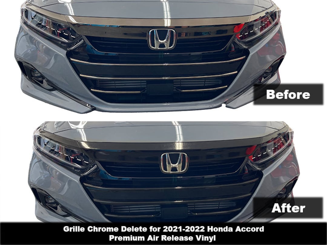 Crux Motorsports Precut Grille Chrome Delete Kit for 2021 - 2022