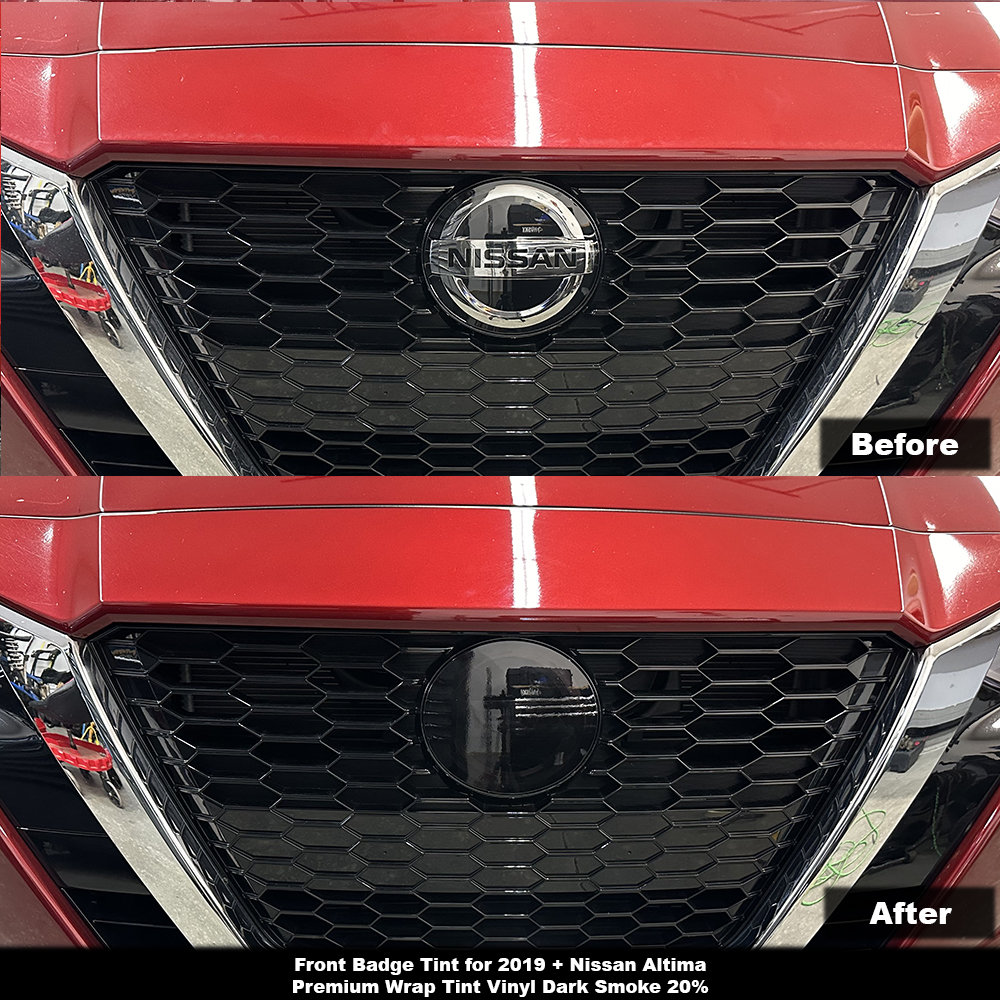Crux Motorsports Dark Smoke 20% Badge Overlay Tint for 2019+