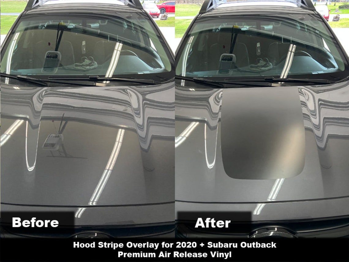 Crux Motorsports Rear Hood Stripe Overlay For 2024+ Subaru Impreza & Crosstrek