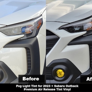 Crux Motorsports Precut Fog Light Tint for Subaru Outback 2023+