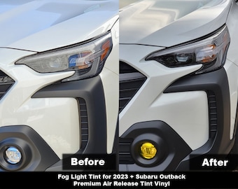 Crux Motorsports Precut Fog Light Tint for Subaru Outback 2023+