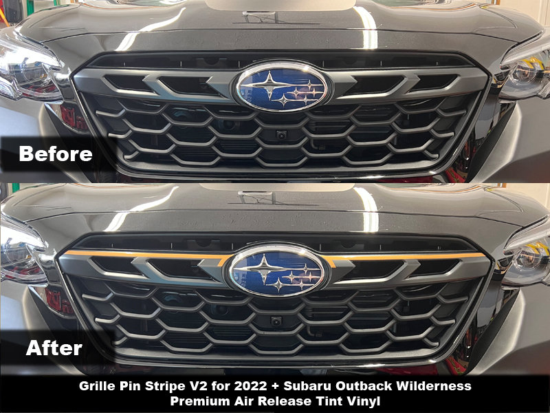 Crux Motorsports Rear Bumper Reflector Tint For 2022-2025 Subaru Outback Wilderness – Left & Right Set