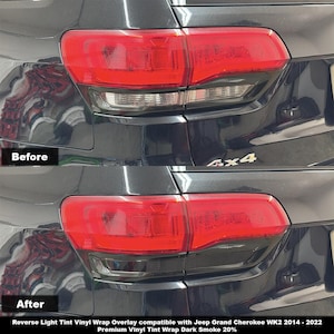 Crux Motorsports Tüten für WK2 WK2 Grand Cherokee von 2014 - 2022 Dark Smoke 20%