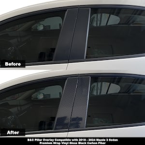 Crux Moto B&C Overlays for 2019 – 2024 Mazda 3 Sedan