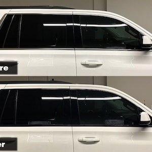 Crux Motorsports Precut Window Chrome Delete Kit for 2015 - 2020 Tahoe, Yukon & Escalade