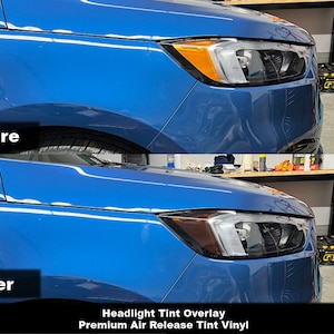 Crux Moto Headlight Tint Overlay for 2019 – 2022 Ford Edge ST