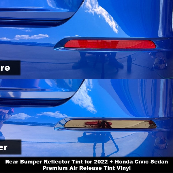 Crux Motorsports Crux Moto Side Marker Tint – Smoke Cover For Honda Civic 2016–2021 Coupe, Sedan, Hatch 10th Gen Civic Accessories - Foto 8