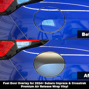 Crux Motorsports Fuel Door Overlay for 2024 + Subaru Impreza & Crosstrek