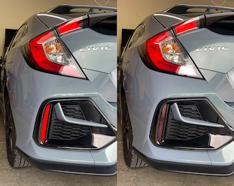 Crux Moto Reflektor für Hinten für 2016 - 2021 BMW Civic Hatch
