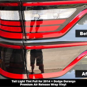 Tinte para luz trasera con liberación de aire Crux Motorsports V1 para Dodge Durango 2014 y posteriores