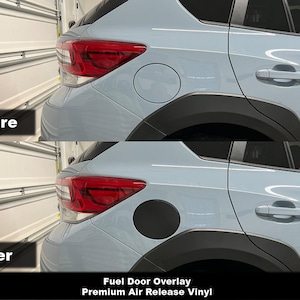 Crux Motorsports Impreza Hatch Fuel Door Overlay fits 2018 – 2022 XV & 2017 – 2023 Impreza