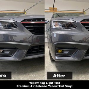 Crux Motorsports Precut Fog Light Tint Kit for Subaru Legacy 2020 +