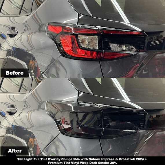 Crux Motorsports Dark Smoke 20% Headlight Tint for 2024