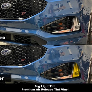 Crux Moto Fog Light Tint Overlay for 2019 - 2022 Ford Edge ST
