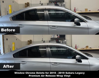 Crux Motorsports Precut Window Chrome Delete Kit for Subaru Etsy