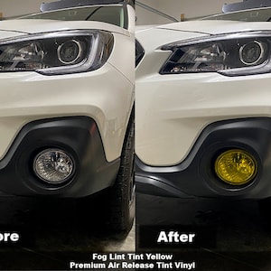 Crux Motorsports Precut Fog Light tint Kit for 2015 - 2019 Outback