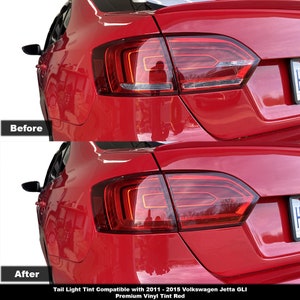 Crux Motorsports Tail Light Tint for 2011 - 2015 VW Jetta Gli