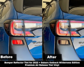 Crux Motorsports Precut Bumper Reflector Tint for 2022+ Subaru Outback Wilderness Edition