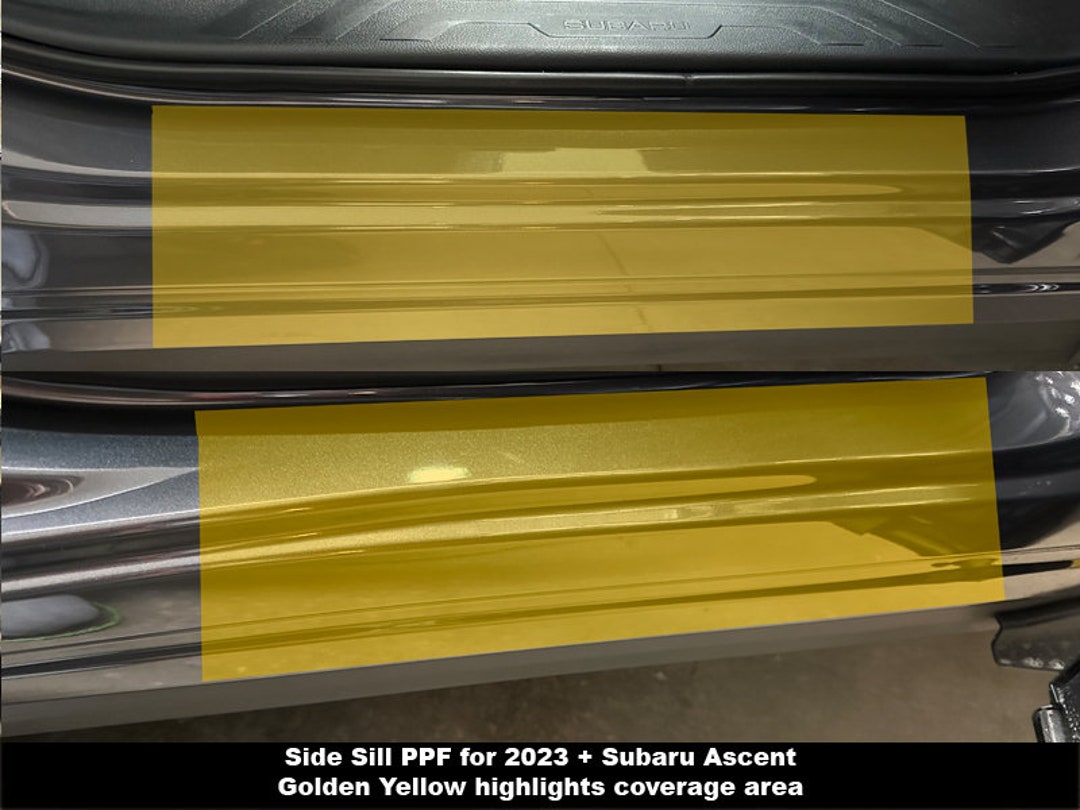 Crux Motorsports Door Sill Paint Protection Film Kit for 2019 Subaru