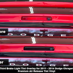 Crux Motorsports Third Brake Light Tint per 2011 – 2014 Dodge Charger
