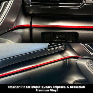Crux Moto Interior Pin Stripe for 2024 + Subaru Impreza