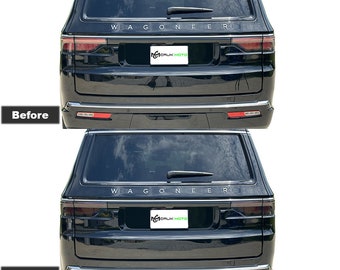 Crux Motorsports Rear Light Tint Overlay Kit Light Smoke 50% for Jeep Wagoneer 2022 +
