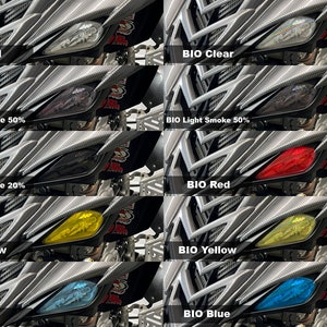 Crux Moto Headlight Tint for 2006 + Yamaha Raptor 700 350 250 YZF450