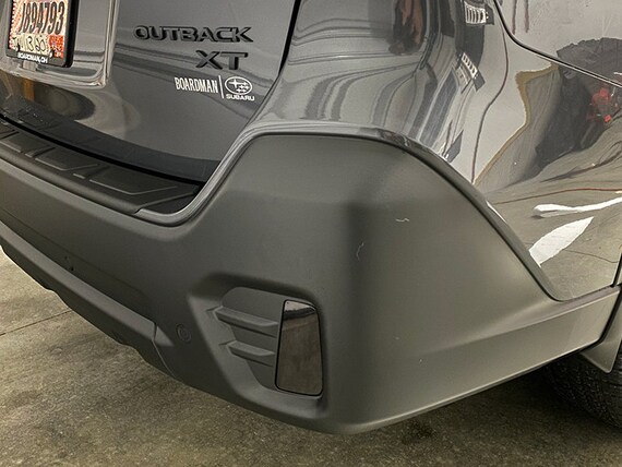 Crux Motorsports Precut Bumper Reflector Tint Dark Smoke 20 for Subaru Outback 2020 2022