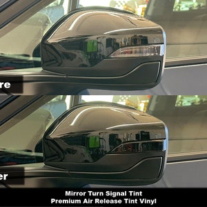 Crux Motorsports Mirror Turn Signal Tint for 2020 + Subaru Outback & Legacy