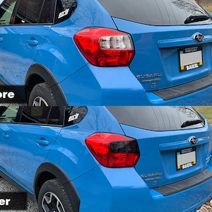 Crux Motorsports Precorte tinte de la luz trasera para 2013 - 2017 Subaru XV