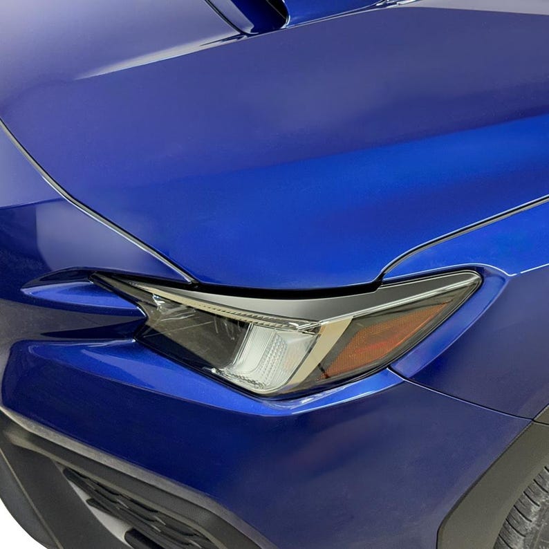 Crux Headlight Eyelid Overlay Vinyl Wrap – Satin Black | Visual ...