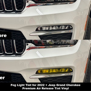 Tinte de luz antiniebla Crux Motorsports para 2022 + Jeep Grand Cherokee NON L