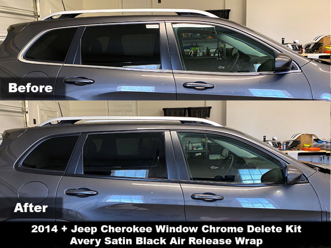 Northern Tint Precut Window Tint For 2014-2018 Jeep Cherokee 4-Door – Front Doors, 2.0mil, 50µm, Lifetime Warranty